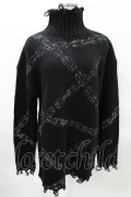 KILL STAR / Chained Knit Sweater XS ブラック H-25-03-27-1019-SL-TO-KB-ZH