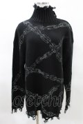 KILL STAR / Chained Knit Sweater S ブラック H-25-03-27-1021-SL-TO-KB-ZH