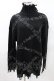 画像1: KILL STAR / Chained Knit Sweater S ブラック H-25-03-27-1022-SL-TO-KB-ZH (1)