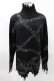 画像1: KILL STAR / Chained Knit Sweater M ブラック H-25-03-27-1024-SL-TO-KB-ZH (1)