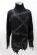 画像1: KILL STAR / Chained Knit Sweater M ブラック H-25-03-27-1026-SL-TO-KB-ZH (1)