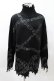 画像1: KILL STAR / Chained Knit Sweater M ブラック H-25-03-27-1027-SL-TO-KB-ZH (1)