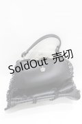 spica / ティアラレースがま口バッグ  黒 H-25-03-27-1004-EL-BG-KB-ZH