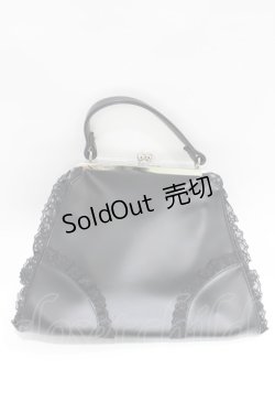 画像2: spica / ティアラレースがま口バッグ  黒 H-25-03-27-1004-EL-BG-KB-ZH