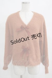 Maison de FLEUR Petite Robe canone / あなたを夢見たマシュマロカーディガン Free Dark Orange H-25-03-27-056-EL-TO-NS-ZH