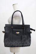 axes femme / バラエンボストートバッグ  ブラック H-25-03-27-064-AX-BG-NS-ZH