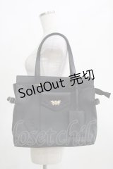 axes femme / バラエンボストートバッグ  ブラック H-25-03-27-064-AX-BG-NS-ZH