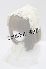 MAM MAXICIMAM / プリンセスローズヘッドドレス  アイボリー H-25-03-27-068-GO-AC-NS-ZH