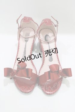 画像1: mayla classic / Giddily アーニーズメーディー レッドボックス 38/24.5cm レッド H-25-03-27-071-LO-SH-NS-ZH
