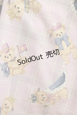 画像4: axes femme kawaii / ロイヤルベアーズ柄ジャンスカ M ピンク H-25-03-27-008-AX-OP-NS-ZH