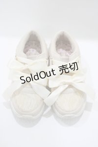 m petit by misako / レーススニーカー M アイボリー H-25-03-27-078-LO-SH-NS-ZH