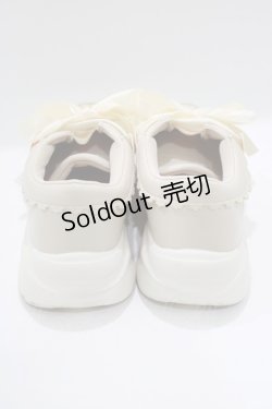 画像3: m petit by misako / レーススニーカー M アイボリー H-25-03-27-078-LO-SH-NS-ZH