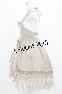 画像2: ALICE and the PIRATES / Cafe timeジャンパースカート Free カーキ H-25-03-27-014-PA-OP-NS-ZH