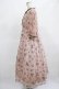画像2: Maison de FLEUR Petite Robe canone / エミリーのお花畑用ワンピース S Pink H-25-03-27-020-EL-OP-NS-ZH (2)