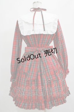 画像3: Amavel / Dolly Holidayチェックティアードワンピース（ミドル丈） Free レッド H-25-03-27-025-CA-OP-NS-ZH