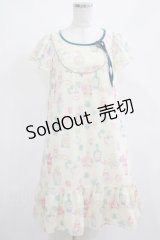 Emily Temple cute / 香水瓶フレアワンピース  オフシロ H-25-03-28-026-ET-OP-KB-ZH
