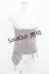 Qutie Frash / ミリタリーコルセット  パープル H-25-03-28-028-QU-ZA-KB-ZH