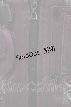 画像5: Qutie Frash / ミリタリーコルセット  パープル H-25-03-28-028-QU-ZA-KB-ZH