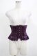 画像1: ATELIER PIERROT / Frill Short Corset  パープル H-25-03-28-030-EL-TO-KB-ZH (1)