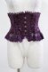 画像2: ATELIER PIERROT / Frill Short Corset  パープル H-25-03-28-030-EL-TO-KB-ZH (2)