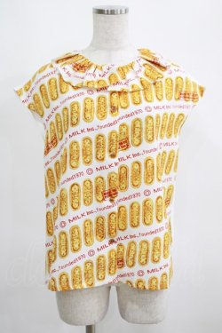 画像1: MILK / Biscottiブラウス  プレーンビスケット H-25-03-28-042-ML-BL-KB-ZH