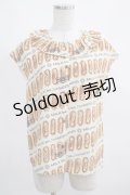 MILK / Biscottiブラウス  チョコビスケット H-25-03-28-043-ML-BL-KB-ZH