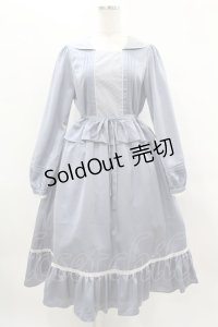Melody BasKet / Lilibet dress M ブルーグレー H-25-03-28-1026-LO-OP-NS-ZH