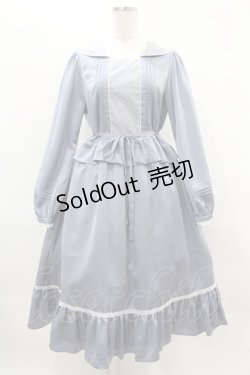 画像1: Melody BasKet / Lilibet dress M ブルーグレー H-25-03-28-1026-LO-OP-NS-ZH