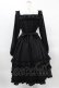 画像2: Melody BasKet / Shiny dot dress L ブラック H-25-03-28-1028-LO-OP-KB-ZH (2)