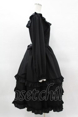 画像3: Melody BasKet / Shiny dot dress L ブラック H-25-03-28-1028-LO-OP-KB-ZH