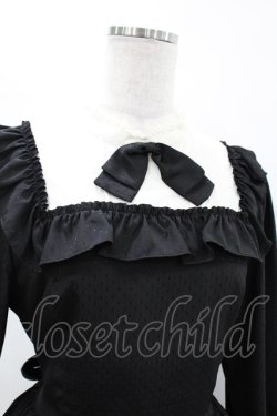 画像4: Melody BasKet / Shiny dot dress L ブラック H-25-03-28-1028-LO-OP-KB-ZH