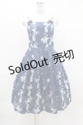 Emily Temple cute / forget me notキャミソールワンピース M ネイビー H-25-03-28-1030-ET-OP-KB-ZH