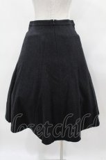画像2: 【SALE】Jane Marple Dans Le Salon / ウールロングスカート  チャコール H-25-03-28-1051-JM-SK-KB-ZT002 (2)