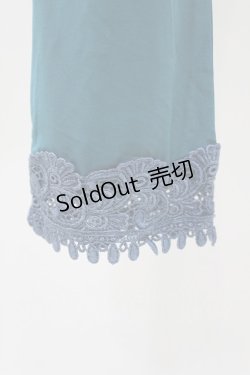 画像3: ALGONQUINS / 裾レースレギンス  グリーン H-25-03-28-1008-AL-PA-KB-ZH