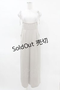 merry jenny / サロペットパンツ  ベージュ H-25-03-28-1012-LO-PA-KB-ZH
