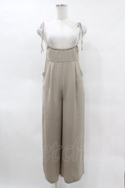 画像1: merry jenny / サロペットパンツ  ベージュ H-25-03-28-1012-LO-PA-KB-ZH
