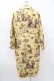 画像2: Jane Marple Dans Le Salon / Playful gardenコートドレス  french mustard H-25-03-28-1013-JM-CO-KB-ZT030 (2)