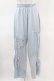 画像1: Candy Stripper / LACY PATCH WORK DROST PANTS  ライトブルー H-25-03-28-1002-PU-PA-KB-ZH (1)