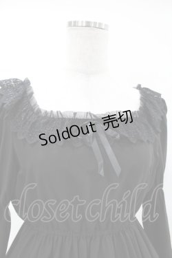 画像4: Moi-meme-Moitie / アイアンゲートワンピース  黒×黒レース×白 H-25-03-28-1016-MO-OP-KB-ZH