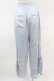 画像2: Candy Stripper / LACY PATCH WORK DROST PANTS  ライトブルー H-25-03-28-1002-PU-PA-KB-ZH (2)