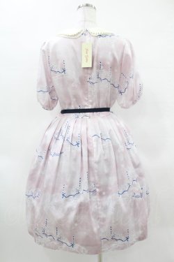 画像2: Leur Getter / Dreamy Carousel袖付ワンピース L ピンク H-25-03-28-1019-LU-OP-KB-ZH