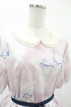 画像4: Leur Getter / Dreamy Carousel袖付ワンピース L ピンク H-25-03-28-1019-LU-OP-KB-ZH