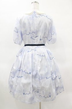 画像2: Leur Getter / Dreamy Carousel袖付ワンピース L ブルー H-25-03-28-1020-LU-OP-KB-ZH