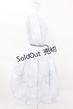画像3: Leur Getter / Dreamy Carousel袖付ワンピース L ブルー H-25-03-28-1020-LU-OP-KB-ZH