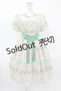Emily Temple cute / Fruit Sandwichワンピース  グリーン H-25-03-28-1021-ET-OP-KB-ZH