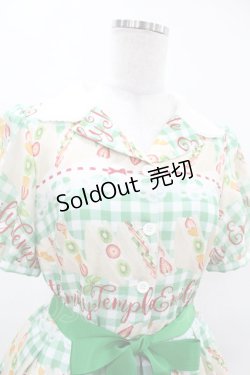 画像4: Emily Temple cute / Fruit Sandwichワンピース  グリーン H-25-03-28-1021-ET-OP-KB-ZH