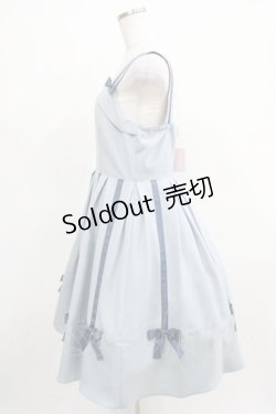 画像2: Melody BasKet / Ribbon treeジャンパースカート M サックス H-25-03-28-005-LO-OP-KB-ZH