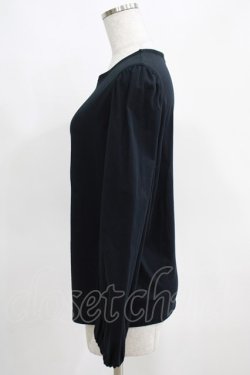 画像2: Jane Marple Dans Le Salon / Puffy sleeve pullover  ブラック H-25-03-28-052-JM-TO-KB-ZH