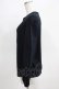 画像2: Jane Marple Dans Le Salon / Puffy sleeve pullover  ブラック H-25-03-28-052-JM-TO-KB-ZH (2)