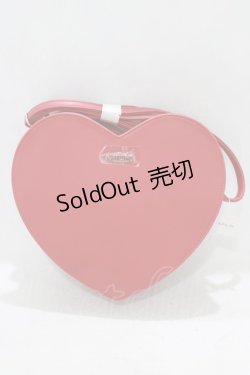 画像1: MILK / HeartショルダーBAG  レッド H-25-03-28-055-ML-BG-KB-ZH